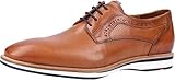 LLOYD Herren Businessschuh Jerry, Männer Schnürhalbschuhe,Halbschuh,Schnürschuh,Schnürer,Derby Schnürung,Anzugschuh,Office,Büro,Cognac,11 UK / 46 EU