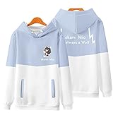 ZFF-BT 2021 Neue Anime Hoodie Pullover - Druckpullover □ Okami Mio 3D Print Cosplay Kordelzug Pullover 2021 Neue Herren- und Damen-Langarm-Pullover (Color : 2i, Size : 3XL)