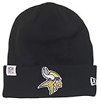 New Era Minnesota Vikings Beanie NFL Essential Logo Knit Black - One-S