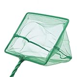cersalt Aquarium-Fischernetz, schwimmende Objekte, saubere Werkzeuge, Goldfisch-Netz, für Haushaltsaquarium(6 Zoll)