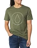 Volcom Herren Rim Stone S/S Tee T-Shirt, Martini Olive, XX-Larg