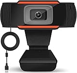 1080P HD-Webcam mit Mikrofon, Streaming-Computer-Webkamera für Laptop/Desktop/Mac/TV, USB-PC-Kamera für Videoanrufe, Zoom-Meetings, Konferenzen, Sp