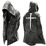 Hoodie Herren Casual Kordelzug Fashion Trend Halloween Langarm Herren Jacke Frühling Und Herbst Schlicht Urban Modern Neue Herren M