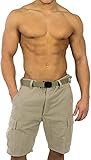 normani BDU Bermuda Short für Herren Farbe Beige Größe L