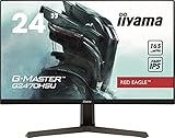 iiyama G-MASTER Red Eagle G2470HSU-B1 60,5 cm (23,8') Fast IPS LED Gaming Monitor Full-HD (HDMI, DisplayPort, USB 2.0) 0,8ms MPRT Reaktionszeit, 165Hz, FreeSync Premium, schw