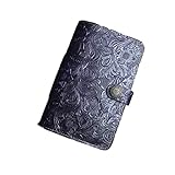 ZANZAN Notizblöcke 3D-Leder-Notebook mit einem Stift-Schreibbuch-dickem Papier, Geschenke für Frauen Männer Reise-Tagebuch-Buch für Autoren und Reisende Notizbü