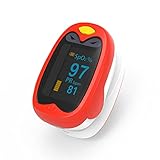 BMDHA Pulsoximeter FüR Kinder, Wiederaufladbar Oximeter Mit SchlüSselband Leicht Zu Tragen, Fingeroximeter Schnelle Erkennung Spo2 Und Herzfrequenz-MessgeräT