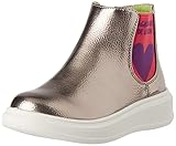 Agatha Ruiz de la Prada 211961 Halblange Stiefel, Silver (MAT Metalic), 32 EU