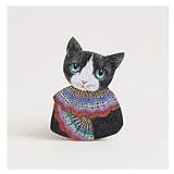KAERMA Kreative Süße Katze Badge Mode Cartoon Kätzchen Filz Brosche Pin Mann Frau Zubehör für Pullover Mantel Hut Tasche M