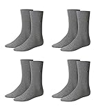 Tommy Hilfiger Sock (2 Pack) (EU39-EU42/UK6-UK8, Grey)