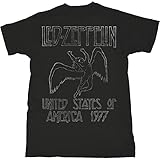 T-Shirt # S Unisex Black # USA '77