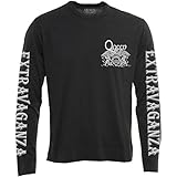 Queen 'Extravaganza' (Black) Long Sleeve Shirt (xx-Large)