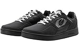 O'NEAL | Mountainbike-Schuhe | MTB Downhill Freeride | Gleichgewicht zwischen Grip & Fußrepositionierung, Waben-Sohle | Pinned Flat Pedal Shoe Edition TBS | Erwachsene | Schwarz Grau | Größe 42