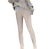 Winterleggins Für Mädchen Winter Strumpfhosen Herbst Cartoon-Kätzchen-Muster Sporthose Hoher Taille Dehnbare Arbeitshose Winterdicke Warme Plüschstrumpfhose Plus Samt Fitnesshose Winter W