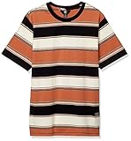 Volcom Herren Chromatic Crew S/S T-Shirt, Burnt orange, X-Groß