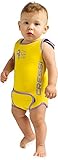 Cressi Infant Baby Warmer - Kinder Neopren Schwimmanzug, Gelb, 6/12 M