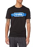 Factory Effex T-Shirt Yamaha Racing Stripes Unisex für Erwachsene, Schwarz, Größe M