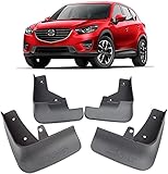 4 Stück Auto Schmutzfänger Kotflügel, Vordere Hintere Gummi Spritzschutz für Mazda CX5 CX-5 2013 2014 2015 2016, Mud Flaps Anti Flecken Kratzer Styling Zubehö