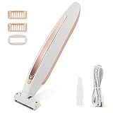 NC Lady Shaver, Elektrische Haarentfernung für Frauen, makelloser Körper, schmerzloser tragbarer Haarentferner, perfekt für Gesicht/Beine/Hand/Bikini/Achsel mit LED-L