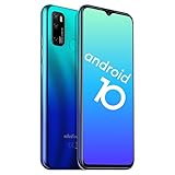 Ulefone Note 9P Smartphone ohne Vertrag - Android 10 Octa-Core Handy Dual-SIM 4GB+64GB 3in1 Kartensteckplatz 6,52 Zoll Bildschirm Verdreifachen Rückseite Kamera mit 5MP Makro-Objektiv(Blau)