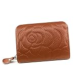 TTSEFW Geldbörsen Für Herren Und Damen Geldbeutel Aus Leder Mit RFID-Schutz Durable Kreditkartenetui Geld Clip Von Mehrfarbig,B