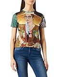 Desigual Womens TS_LEBANEN T-Shirt, Green, XXL