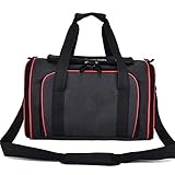 ZHAOHGJ Worth Having - Erweiterbarer Belüftungshund Rucksack Oxford Stoff Erweitern Pet Rucksack Komfortable atmungsaktive Freizügige Freizügig zum Reisen Wandern Camping geeig