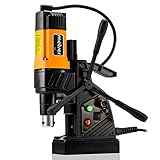 MELVER Magnetbohrmaschine Fi 40 mm Kernbohrmaschine 1480 W Bohrmaschine Leicht 10 kg
