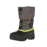 Kamik Unisex-Kinder Southpole4 Winterstiefel, Grau (Charcoal Cha), 28/29 EU
