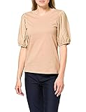 VERO MODA Damen VMGLENN SS Anglaise Tee JRS GA T-Shirt, Nomad, L