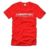 VEB Robotron Meßelektronik Otto Schön Dresden DDR Retro T-Shirt#37179, Größe:4XL, Farbe:R