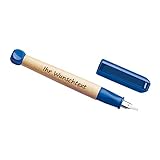 Lamy Füllfederhalter ABC Modell 09, Farbe blau, Feder LH, inkl. Laser-Gravur, für Link
