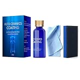 Hochglanz Auto Keramik Beschichtung,MoreChioce 50 ml Auto Keramik Nano Versiegelung Hightech Lackschutz Autolack Kratzer Entferner Auto Reparatur Werkzeug