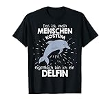 Mein Menschen Kostüm Bin ich ein Delfin, Halloween Outfit T-S