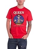 Queen T Shirt Another One Bites The Dust Band Logo Nue offiziell Herren R