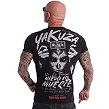 Yakuza Herren Miedo T-Shirt, Schwarz, XL