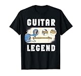 Gitarrist Musiker Legende Musikband E-Gitarre T-S