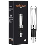 ecooe Wein Dekanter weinbelüfter Tropffreier schnell Rotwein dekantieren weindekantierer Dekantierausgießer mit lebensmittelechten Materialien B