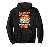 Warning! May spontaneously talk about Rabbits Hase Kaninchen Pullover H