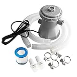 Pool Filterpumpe Elektro-Pool Filter Kit Reinigung Werkzeug-Satz 300 Gallon Above Ground Eu-stecker Multifunktionspump