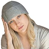 Migräne Gel-Eishut von FOMI Care - Kühlende Kopfschmerzen - Packung - tragbare Kältetherapie für Verspannungen, Sinus, Druckschmerzen, Stressabbau, gefrierb