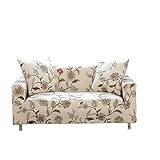 GJJSZ Sofa-Schonbezug aus elastischem Stretch-Stoff, Blumen- und Vogelmuster, 1 Stück