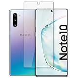 disGuard Schutzfolie für Samsung Galaxy Note 10 [3 Stück] Kristall-Klar, Displayschutzfolie, Glasfolie, Panzerglas-Folie, Displayschutz, extrem Kratzfest, Schutz vor Kratzer, transp
