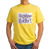 CafePress T-Shirt Morpheus Rocks Aschgrau Baumwolle Gr. M, gelb