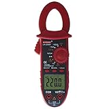 BJH Diagnose， Test- und Messwerkzeuge UA3268D Amperemeter Voltmeter Ohmmeter Diode Digitale Stromzange + Doppelleitungen für Erw