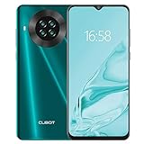 CUBOT Note 20 Smartphone ohne Vertrag 6,5 Zoll 4G LTE Smartphone 64GB ROM 4200mAh Akku, 20MP Kamera, Dual SIM Handy Android 10.0 NFC Face ID (Grün)