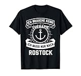 Rostock Rostocker Ostsee Küste Geschenk T-S