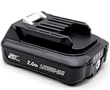 FengWings BL1021B 2,0Ah 12V / 10.8V Akku Ersetzen für Makita 12V Akku BL1021B BL1016 BL1015B Kompatibel mit makita BL1041B BL1040 BL1040B 197339-1 197406-2