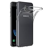 AICEK Samsung Galaxy J5 2017 Hülle, Transparent Silikon Schutzhülle für Samsung J5 2017 Case Crystal Clear Durchsichtige TPU Bumper Galaxy J5 2017 Handyhülle (5,2 Zoll SM-J530F)