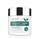 Retinol Gesichtscreme, IFUDOIT Face Feuchtigkeitscreme mit 2,5% Retinol, Hyaluronsäure, Tag und Nacht Anti-Aging-Creme für Frauen und Männer, für Alle Hauttyp